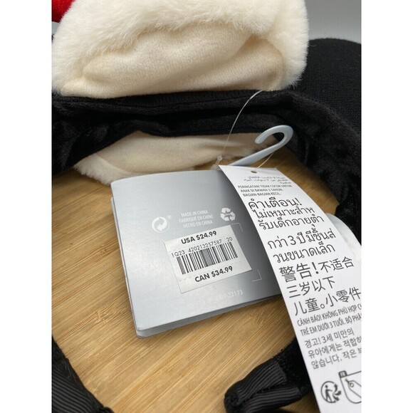 Disney Mickey Mouse Ears Headband Holliday Santa Adaptive Adjustable One Size - Picture 4 of 6